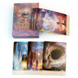 Baraja de <span class=keywords><strong>Tarot</strong></span> de Papel Ecológico con Logotipo |   Artículos Personalizables con Temática de Deidades, Acabado Brillante Duradero, Esquinas Cuadradas/Redondeadas para Venta al por Mayor - Product Image 4