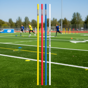 Barre de slalom en PVC Barret 162 cm 32 mm, équipement d'entraînement d'agilité - Product Image 3