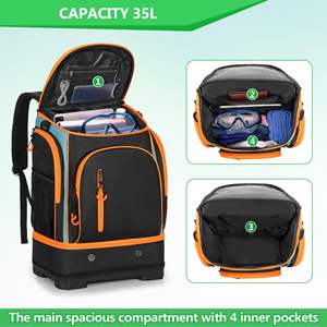 Muestra Gratuita de Fábrica, Bolsa Impermeable para Buceo, Mochila para Exteriores, Bolsa para Equipo de Buceo y Esnórquel, Mochila para Aletas de Natación - Product Image 3