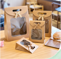 Sac d'emballage alimentaire thermoscellé mat, personnalisable, pratique et résistant aux déchirures, pour pâtisseries et gâteaux de neige