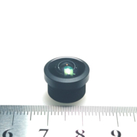1.8mm F2.0 210 °   Objectif Fisheye Ultra Grand Angle M12 6G+IR pour Caméra de Sécurité Panoramique de Voiture 4K/5MP