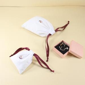 <span class=keywords><strong>Sac</strong></span> à poussière en <span class=keywords><strong>toile</strong></span> de coton de luxe avec cordon de serrage, pour flacon de parfum, huile essentielle, flacon doré, pochette réutilisable, <span class=keywords><strong>sac</strong></span> de rangement pour flacon cosmétique - Product Image 5