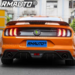 สปอยเลอร์หลังรถยนต์ RMAUTO GT500 สไตล์คาร์บอนไฟเบอร์แท้ สำหรับ Ford Mustang 2015-2021 ปีกสปอยเลอร์หลัง อะไหล่ตกแต่งภายนอก - Product Image 3