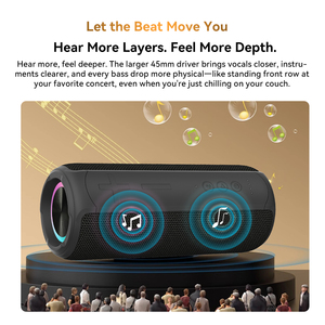 Enceintes Blackview Aurabass 3 BT5.3, 3600mAh, étanches IPX7, enceinte RGB Beat - Product Image 4