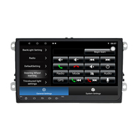 Écran de 9 pouces 2 DIN Android autoradio pour VW Universal Autoradio 2DIN lecteur multimédia de navigation de voiture