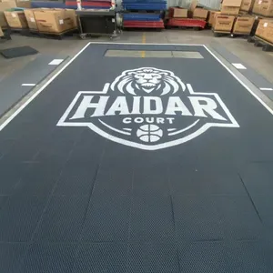 Cheap price Interlocking Tiles Multi-purpose Sports Flooring Use for Basketball Courts For Sale