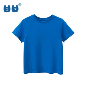 Camiseta de manga corta personalizada para niños, Unisex, venta al por mayor - Product Image 3