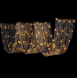 <span class=keywords><strong>Rideau</strong></span> de <span class=keywords><strong>plafond</strong></span> en diamant LED et canopée blanc chaud, 30 brins, 15 pieds de long, <span class=keywords><strong>rideau</strong></span> de <span class=keywords><strong>plafond</strong></span> suspendu à perles - Product Image 6