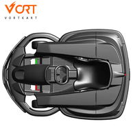 Vortkart Go Karts Eléctricos de Alquiler Comercial de Bajo Tiempo de Inactividad con Luz Go-Kart Eléctrico para Exteriores para Adultos y Niños
