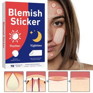 Parches Hidrocoloides para el Acné, 78 Unidades, Venta al por Mayor de Fábrica, Adhesivos para Granos y Espinillas Faciales - Product Image 5