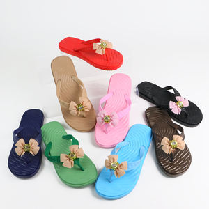 Chanclas planas superventas de fábrica, zapatillas de goma Hawai chappals babouche para mujer - Product Image 1