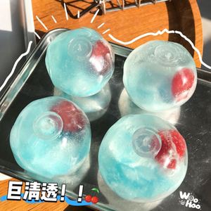 Pelota Antiestrés Artesanal ASMR Más Popular, Pelota Blanda Hecha a Mano con Sabor a Cereza y Sal Marina, Juguetes Sensoriales Suaves de Rebote Lento para Niños - Product Image 2