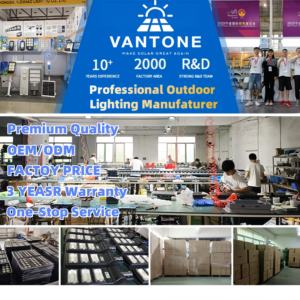 Super lumineux et pas cher 1000W 500W 400W tout en un lampadaire robuste étanche extérieur route lampe lampadaire solaire - Product Image 6