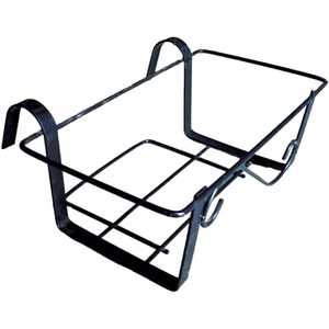Ensemble de supports pour plantes de balcon en métal, 40, 50, 60 cm, support pour pot de fleurs en fer noir pour usage extérieur - Product Image 4