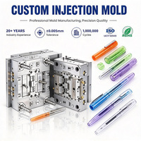 Fournisseur de moules en Chine, moulage par injection de précision sur mesure, moule pour stylo à bille, moule pour stylo en plastique, usine de moules pour stylos