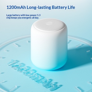 Mini Altavoz Inalámbrico Impermeable IPX7, 1000-2000mah, Bajos Potentes, Audio Nítido, Diseño Portátil para Vehículo, Dormitorio, Exteriores - Product Image 5