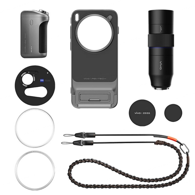 2.35x Telephoto Lens Photography Kit for X300 Pro Professional Camera Set with Lens & Grip Phone Telescope Accessories