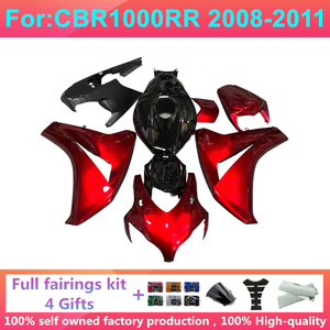 Kit completo de carenado de inyección para motocicleta compatible con HONDA CBR1000RR <span class=keywords><strong>CBR</strong></span> 1000RR CBR1000 RR 2008 <span class=keywords><strong>2009</strong></span> 2010 2011 Kits de carenados de carrocería - Product Image 2