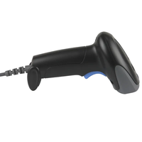 Precio de fábrica Máquina industrial portátil de mano 1D 2D Lector de código Qr Módulo de escáner de código de barras con cable USB en Stock