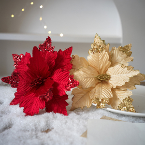 Christmas <b>Tree</b> Decorations Pendants Flowers Flower Shape Factory Direct Sales - Product Image 2
