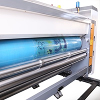 Machine de découpe et d'impression entièrement automatique pour boîtes en carton ondulé
