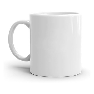 Tasses à café nordiques en céramique blanches vierges de qualité 3A de 11 oz, faites à la main, pour sublimation – Vente en gros à bas prix de Chine - Product Image 2