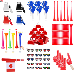 อุปกรณ์เชียร์ทีม<span class=keywords><strong>ฟุตบอล</strong></span> ชุดอุปกรณ์สร้างเสียง แตร แท่งเสียงดัง ของตกแต่ง ชุดส่งเสริมการขาย - Product Image 1