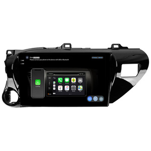 Reprodutor de Rádio para Carro com Tela <span class=keywords><strong>Touch</strong></span> de 10.1 Polegadas 2 Din Android 15.0 4G+WIFI BT GPS FM Carplay para <span class=keywords><strong>Toyota</strong></span> <span class=keywords><strong>Hilux</strong></span> 2016-2018 Unidade Principal LHD - Product Image 3