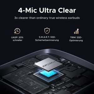 Ugreine แท่นวาง<span class=keywords><strong>2</strong></span>ช่อง <span class=keywords><strong>M</strong></span>.<span class=keywords><strong>2</strong></span>, 20Gbps NVMe <span class=keywords><strong>2</strong></span>ช่องเชื่อมต่อแบบเบย์การโคลนนิ่งแบบสองช่องระบบ Windows Linux สำหรับไอแพดโปรแมคบุ๊คแล็ปท็อป - Product Image 4