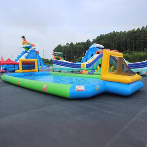 Terrain de jeu aquatique gonflable flottant pour basketball et football, pour enfants et adultes, usage intérieur et extérieur - Product Image 2