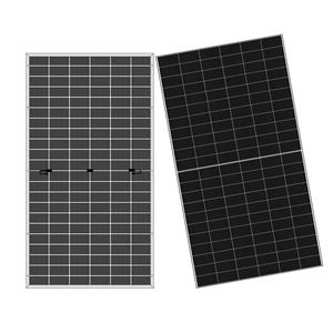 Panel Solar Monocristalino Tipo N de 695W para PERC, <span class=keywords><strong>Doble</strong></span> Vidrio, 22.37% de Eficiencia, Marco Plateado, Certificación Sandstorm, Alto Rendimiento - Product Image 2