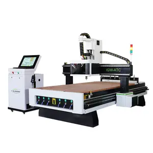 Macchina multifunzione per la lavorazione del legno 1335 1530 lineare cambio utensile ATC sistema Router CNC