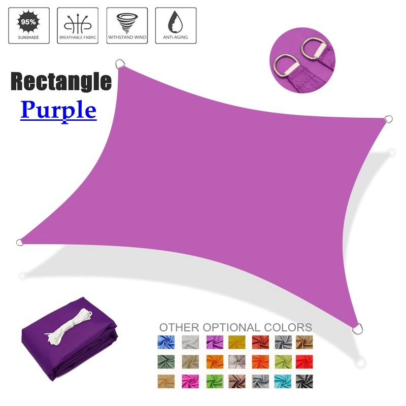 Rectangle Arc Purple