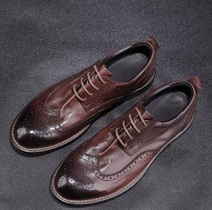 Zapatos Oxford de cuero para hombre, zapatos de cuero originales de Italia, zapatos de cuero de Bangladesh - Product Image 5