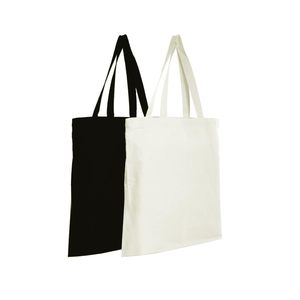 Thân Thiện Với Môi Tái Sử Dụng Màu Đen Công Suất Lớn Canvas Tote Túi Với Logo Tùy Chỉnh In Dài Xử Lý Dot Mô Hình Màu Đen Mua Sắm Túi - Product Image 4