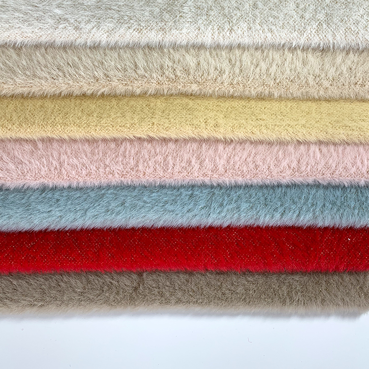 Полиэфирная нейлоновая эластичная трикотажная ткань с люрексом для пальто и курток