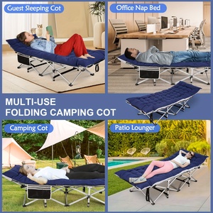 Equipo de Camping de Alta Calidad, Cama Plegable de Metal, Camas de Viaje Plegables, Cama de Camping Plegable Oxford para Adultos, Plegable para Exteriores SS-GH-7050 - Product Image 6