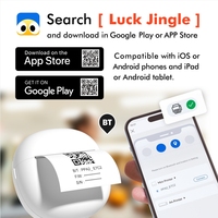 Mini-imprimante Bluetooth pour étiquettes alimentaires, logistique, fabrication d'autocollants personnalisés, vente chaude en usine, mini-imprimante de codes de lots