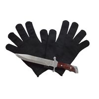 Sortie d'usine Niveau 5 Gants résistants aux coupures de fil Fournitures d'autodéfense professionnelles polyvalentes Gants de sécurité renforcés