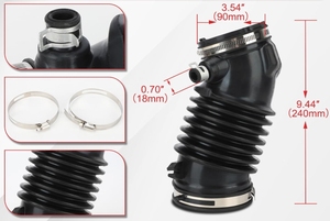 Tubo de manguera de admisión de filtro de aire 17228-5J6-A00 para 2014 2015 Acu-ra MDX - Product Image 2