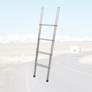 Échelle de <span class=keywords><strong>caravane</strong></span> en alliage d'aluminium avec design antidérapant, crochet et support pour échelle de lit superposé intérieure - Product Image 1