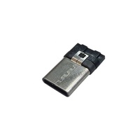 Conector de Cable de Datos Tipo-C Macho de 16P/24P con Carga desde la Placa, Diseño Simple, Material de Cobre y LCP