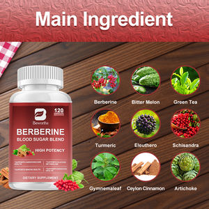 Beworths 60pcs Berberine Capsule Berberine Poudre Supplément À Base De Plantes - Product Image 5