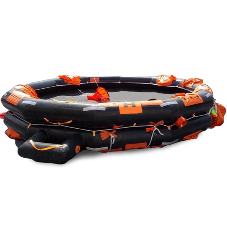 Diskon Liferaft Tiup Bisa Dibalik, Liferaft Laut 6 ~ 152 Orang