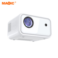 1 + 16G 5G WIFI Mini projecteur portable Full HD écran LED vidéo projecteur à domicile avec haut-parleur pour projecteurs d'intérieur