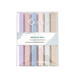 Evidenziatori Pastello a Doppia Punta Morbida, Pennarelli Colorati di Grande Capacità per Studenti, Ideali per Evidenziare Punti Chiave - Product Image 3