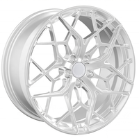 Ruedas Forjadas HZH 6061-T6 Personalizadas 5x112 5X120 5X130 de 18 19 20 21 22 Pulgadas en Oferta con Pintura Completa