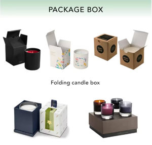 Lata negra pequeña hecha a mano, material de cera de soja de lujo para aromaterapia para el Día de San Valentín, Pascua o vacaciones de Diwali - Product Image 6