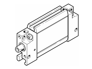 DZF-12-40-<span class=keywords><strong>P</strong></span>-A 164005 Cilindro Plano Nuevo - Product Image 1