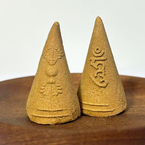 Granuli di Legno di Sandalo Naturale (Formato Grande) |   Incenso a Cono Premium Ecologico con Semi di Anice Stellato |   Marchio FUYUN per la Casa - Product Image 6